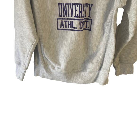 Rivalry‎ Threads Women's Size Medium Grey Louisiana State Crewneck Sweater - Picture 3 of 8